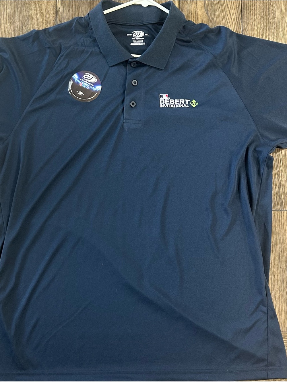 OT Sports MLB Desert Invitational AZ Men's Navy Polo Shirt